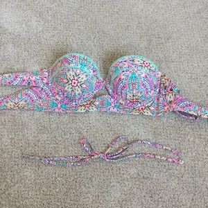 Bright colored 34C bikini top